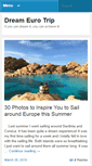 Mobile Screenshot of dreameurotrip.com